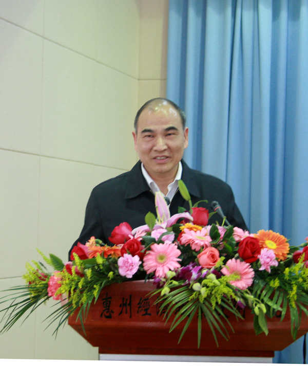 市政协副主席,市委统战部部长林惠纯发表讲话